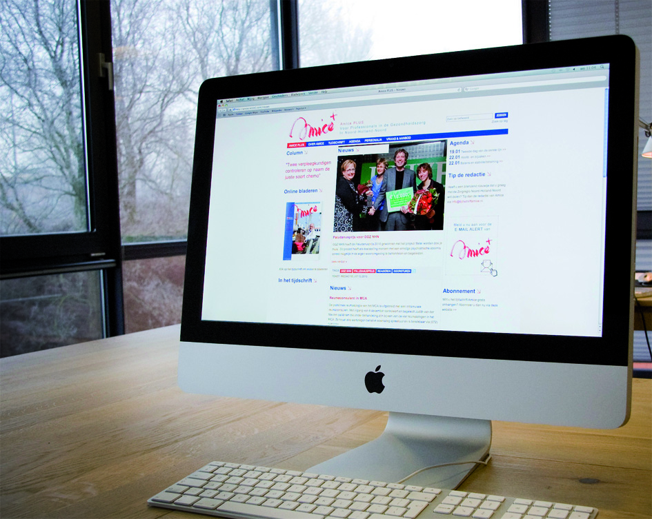 Website Tijdschrift Amice